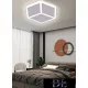 Stropní svítidlo UNIVERSO 37 W 2960 lm CCT 500 × 575 mm bílé