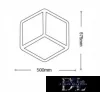 Stropní svítidlo UNIVERSO 37 W 2960 lm CCT 500 × 575 mm bílé