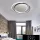 Stropní svítidlo UNIVERSO 36 W 2880 lm CCT se spínačem 540 x 450 mm IP44 bílá/černá