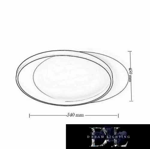 Stropní svítidlo UNIVERSO 36 W 2880 lm CCT se spínačem 540 x 450 mm IP44 bílá/černá