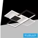 Stropní svítidlo UNIVERSO 46 W 3680 lm CCT kap. 570 x 530 mm IP20 bílá/černá