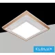Stropní svítidlo UNIVERSO 48 W 3840 lm CCT.kap 550 x 550 x 100 mm IP20 bílé