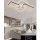 UNIVERSO Stropní svítidlo 83 W 6640 lm CCT 1100 × 700 mm bílá/černá