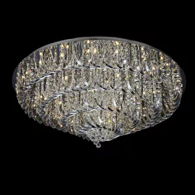 ELDLUX METEOR křišťálová stropní lampa 42×5W NW chrom