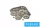 ELDLUX Křišťálová skleněná stropní lampa 36 W 2880 lm CCT.T IP20 500 x 500 x 215 mm Chrom