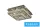 ELDLUX Křišťálová skleněná stropní lampa 54 W 4320 lm CCT.T IP20 500 x 500 x 275 mm Chrom