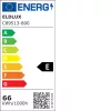ELDLUX ELDSUN křišťálová skleněná stropní lampa chrom LED 66W CCT