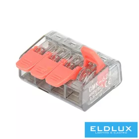 ELDLUX 4 pólusú nyítható kábelösszekötő 50db/doboz