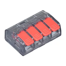   ELDLUX 4pólový otevíratelný kabelový konektor 10 ks/balení