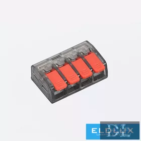   ELDLUX 4pólový otevíratelný kabelový konektor 100 ks/krabice