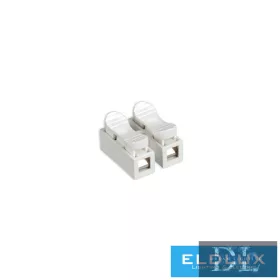   ELDLUX 2pólový kabelový konektor (pružinový 2,5 mm²) 100 ks/balení