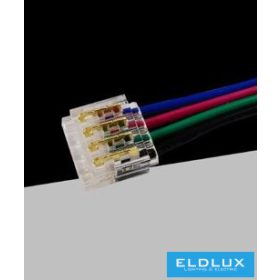 Konektor UNIVERSO pro 10mm RGB LED pásky s kabelem