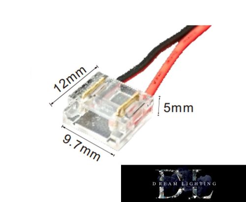 UNIVERSO prodlužovací prvek pro 8mm COB LED pásky s kabelem