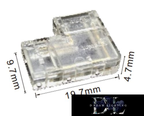 UNIVERSO 8mm COB LED páskový rohový konektor