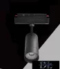 UNIVERSO Magnetický reflektor na kolejnici DC:48V 14W 1190LM 4000K RA90 IP20 192x144x56mm Černý