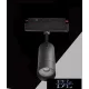 UNIVERSO Magnetický reflektor na kolejnici DC:48V 24W 2280LM 3000K RA90 IP20 213x165x76mm Černý