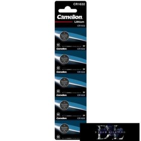 Lithiová knoflíková baterie CAMELION 3 V CR1632-BP5