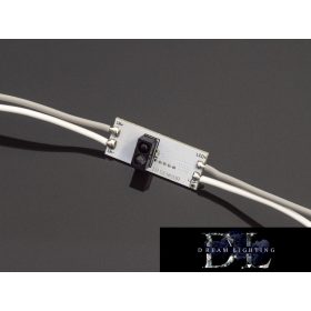   ANROLED Řídicí jednotka LED na lištu IR spínač stmívač (DC: 12/24 V 8 A)