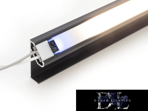 ANROLED Řídicí jednotka LED na lištu IR spínač stmívač (DC: 12/24 V 8 A)