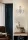 UNIVERSO Nástěnná lampa 2 ramena 2xE14 Max.40W D29x35cm bílá/zlatá