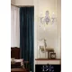 UNIVERSO Nástěnná lampa 2 ramena 2xE14 Max.40W D29x35cm bílá/zlatá