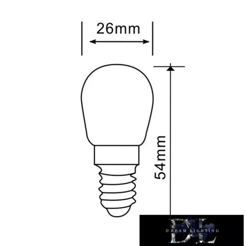 LED světlo UNIVERSO pro chladničky E14 2 W 180 lm 3000 K