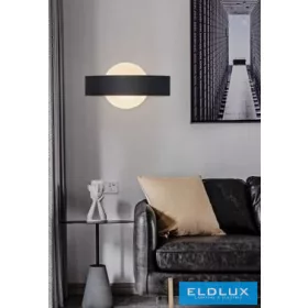   UNIVERSO Nástěnná lampa LED 8 W 600 lm CCT.kap IP20 239 × 123 × 51 mm černá
