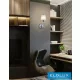 UNIVERSO Nástěnná lampa 1 rameno 1xE27 Max.60W D120x350mm IP20 Chrom