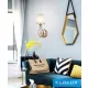 UNIVERSO Nástěnná lampa 1 rameno 1xE27 Max.60W D120x350mm IP20 Zlatá