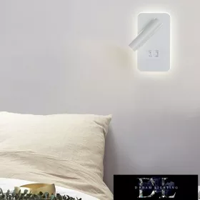   UNIVERSO Nástěnná lampa LED 6 W 240 lm + 150 lm 4000 K IP22 s bílým vypínačem