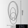 UNIVERSO Nástěnná lampa LED 9 W 450 lm 4000 K IP20 120 × 265 mm bílá