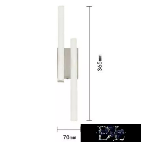 UNIVERSO Nástěnná lampa LED 10 W 800 lm 4000 K IP20 365 × 70 mm bílá