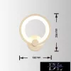 UNIVERSO Nástěnná lampa LED 9 W 450 lm 3000 K IP20 190 × 256 mm bílá