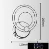 UNIVERSO Nástěnná lampa LED 9 W 450 lm 4000 K IP20 190 × 256 mm bílá