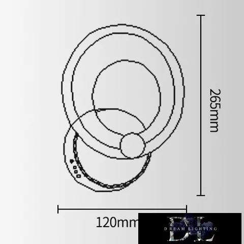 UNIVERSO Nástěnná lampa LED 9 W 450 lm 4000 K IP20 190 × 256 mm bílá