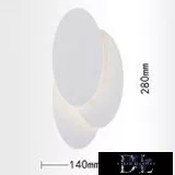 UNIVERSO Nástěnná lampa 12 W 320 lm 4000 K 140 × 280 mm bílá