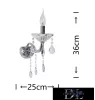 UNIVERSO Nástěnná lampa 1 rameno 1xE14 Max.40W D25x36cm chromová