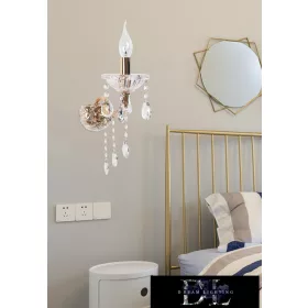   UNIVERSO Nástěnná lampa 1 rameno 1xE14 Max.40W D25x36cm zlatá