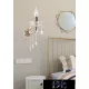 UNIVERSO Nástěnná lampa 1 rameno 1xE14 Max.40W D25x36cm zlatá
