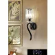UNIVERSO Nástěnná lampa 1 rameno 1xE14 IP20 Černá