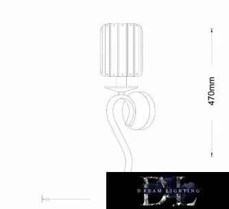 UNIVERSO Nástěnná lampa 1 rameno 1xE14 IP20 Černá