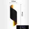 UNIVERSO Nástěnná lampa 2xG9 Max.60w IP20 30x100mm černá