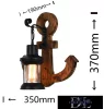 Nástěnná lampa UNIVERSO 1xE27 IP20 350x190x370mm černá