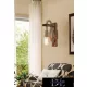 UNIVERSO Nástěnná lampa z konopného lana 1xE27 IP20 180x320mm černá