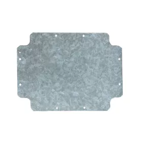 KOVOVÁ DESKA PRO SPOJOVACÍ SKŘÍŇKU EC485 140X115MM