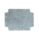 KOVOVÁ DESKA PRO SPOJOVACÍ SKŘÍŇKU EC485 253X217MM