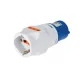 EC690 PRŮMYSLOVÝ ADAPTÉR 16A 2P+E PRO SHUKO IP44