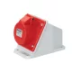 EC690 PEVNÁ ZÁSUVKA S KONEKTOREM 16 A IP44 3P+E 380–415 V