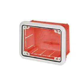   KRAJÍCÍ SKŘÍŇKA PRO ZAPUŠTĚNOU INSTALACI DO STĚN PRO VODOROVNOU INSTALACI. PANEL EC690