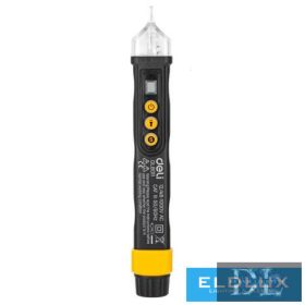 Deli Tools EDL8011 tester napětí 12 / 48-1000 V AC černý